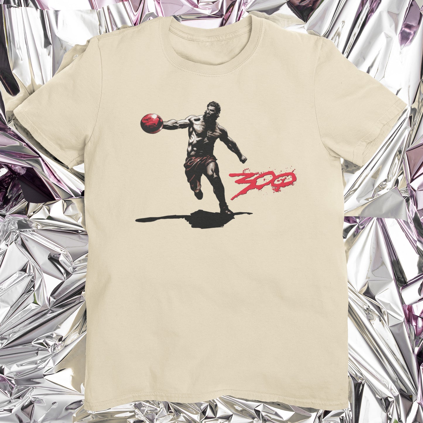 300 Parody Spartan Bowler T-Shirt