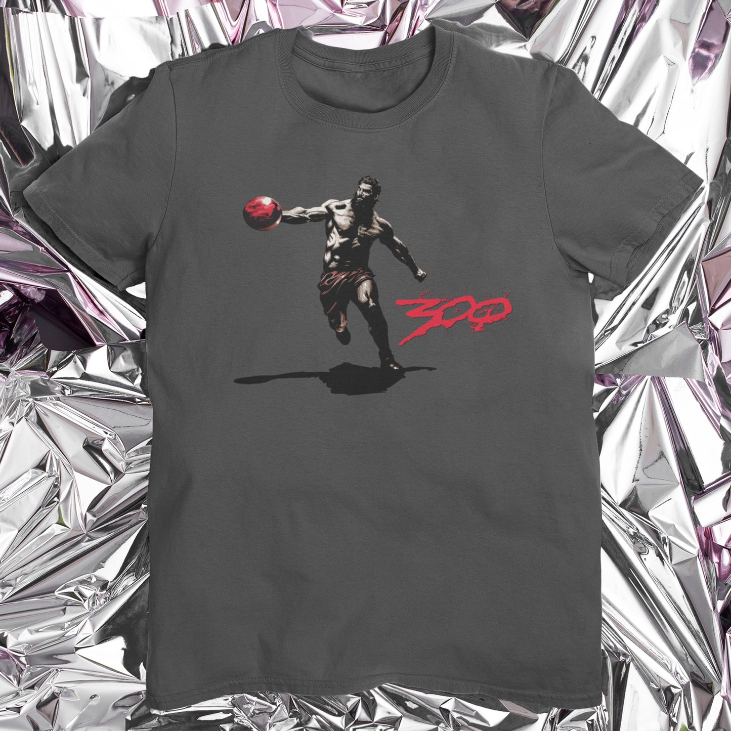 300 Parody Spartan Bowler T-Shirt