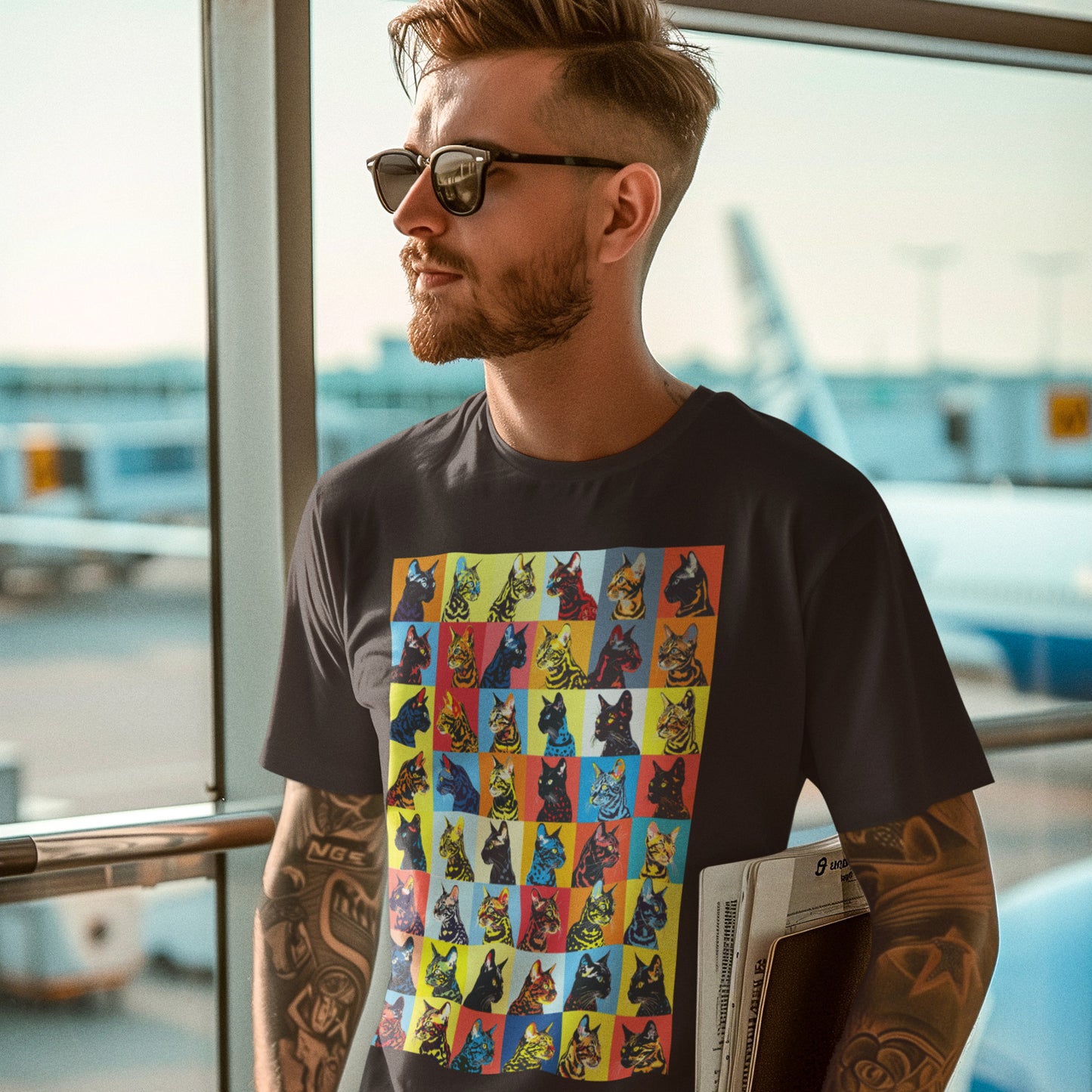 Nagel-Inspired Bengal Brilliance Tee