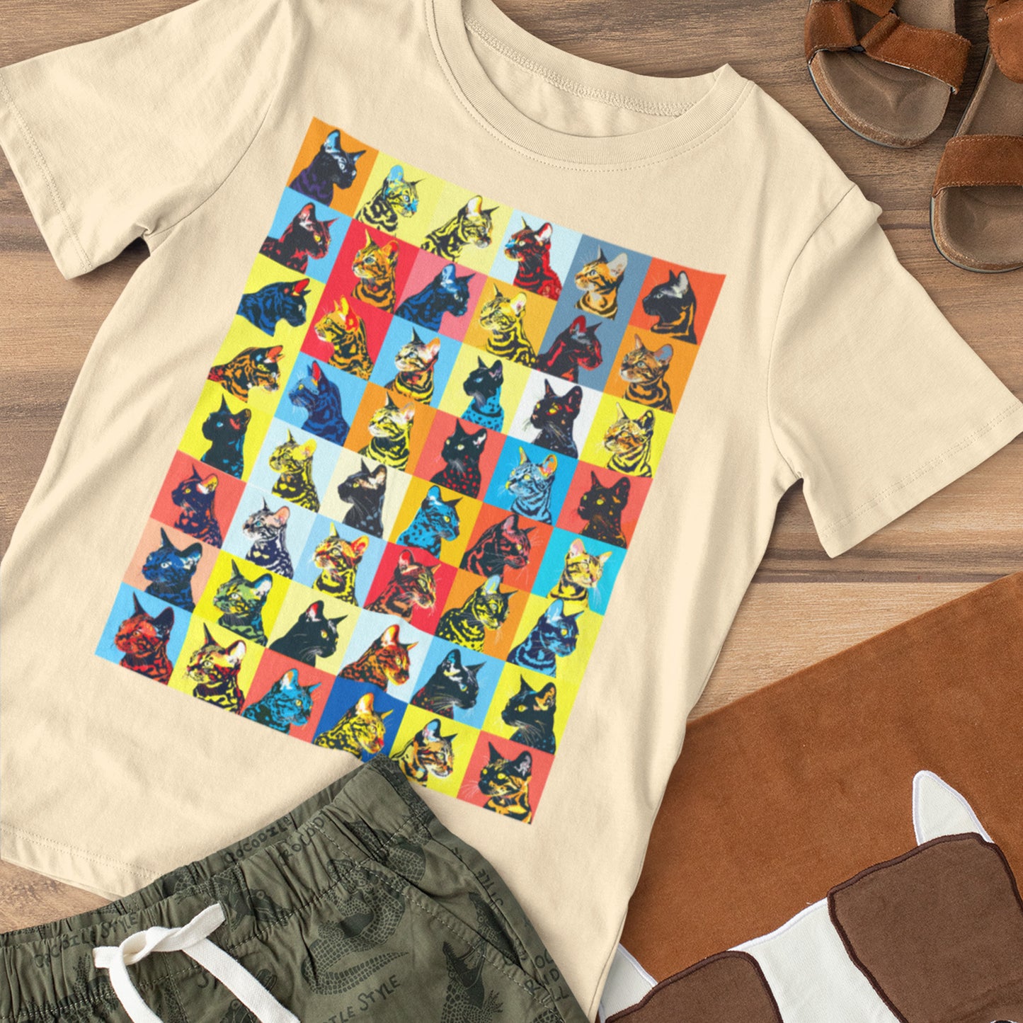 Nagel-Inspired Bengal Brilliance Tee