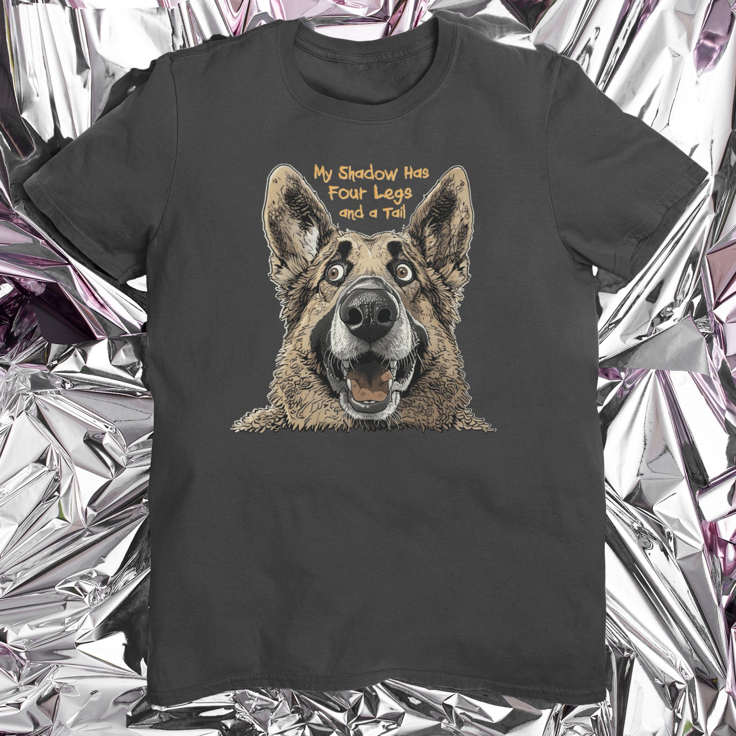 "My Shadow" German Shepherd T-Shirt
