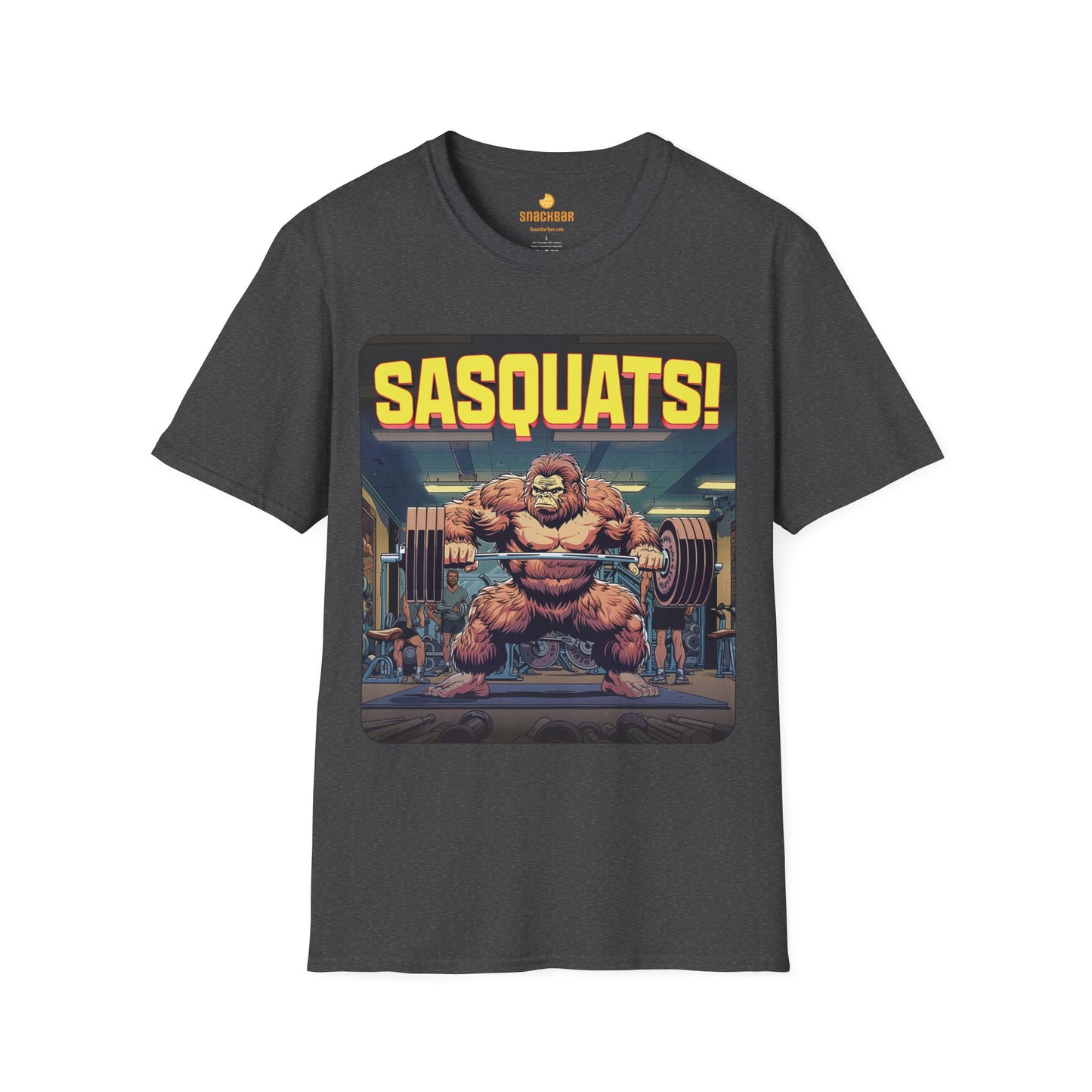 Sasquats Weightlifting Sasquatch T-Shirt