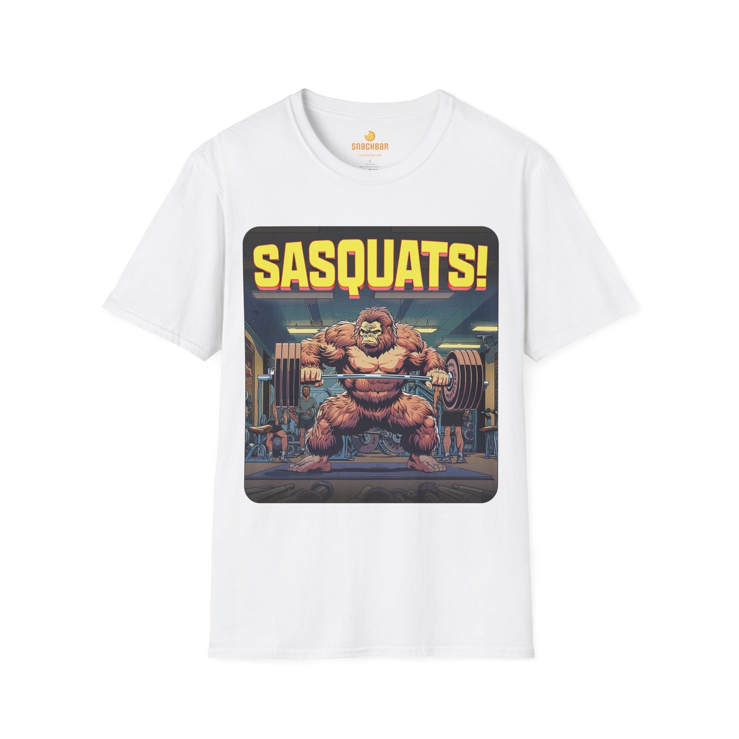 Sasquats Weightlifting Sasquatch T-Shirt