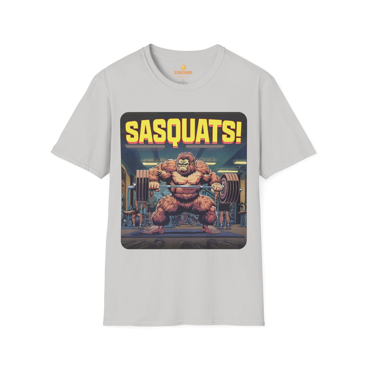 Sasquats Weightlifting Sasquatch T-Shirt