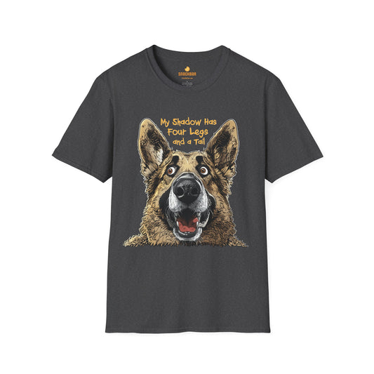 "My Shadow" German Shepherd T-Shirt