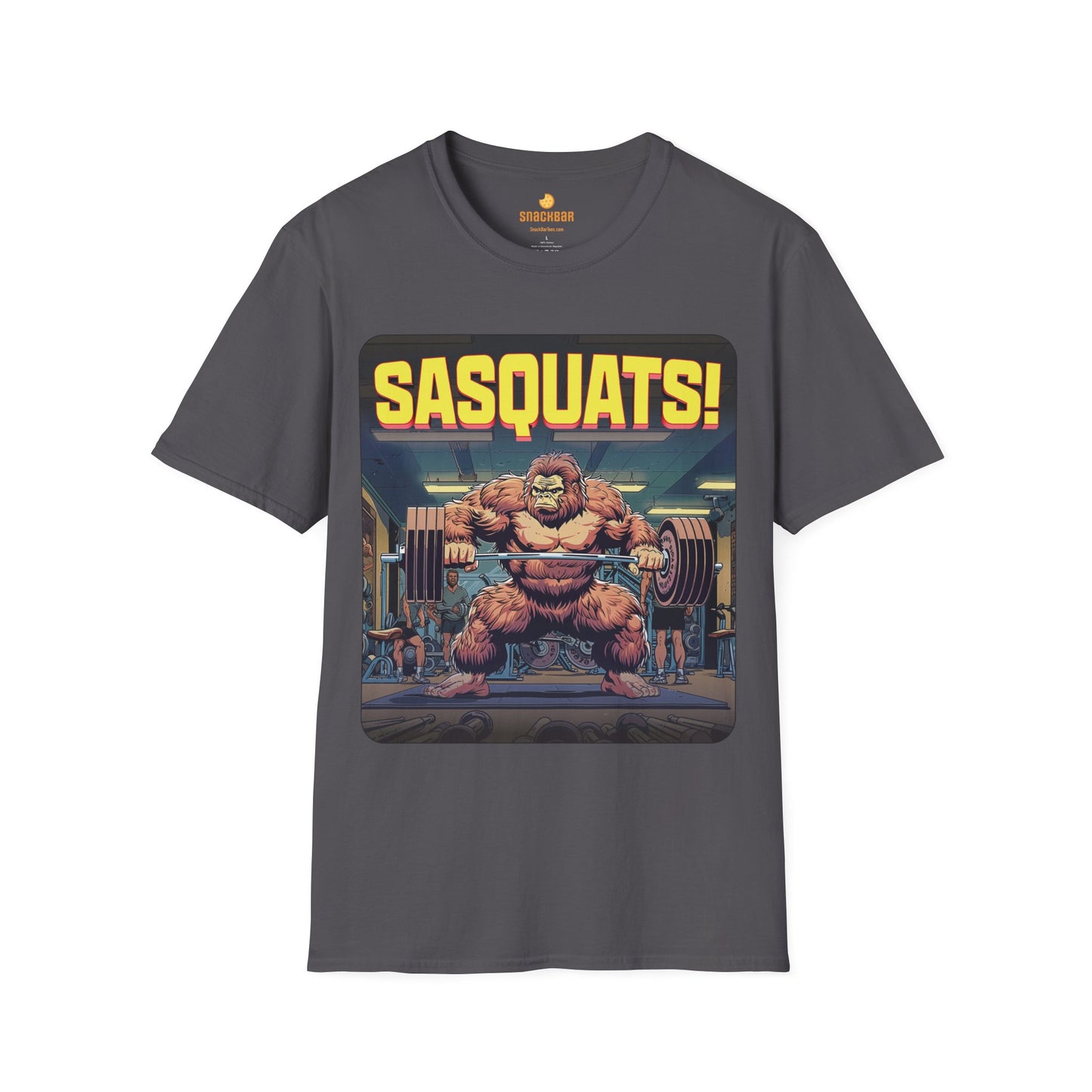 Sasquats Weightlifting Sasquatch T-Shirt