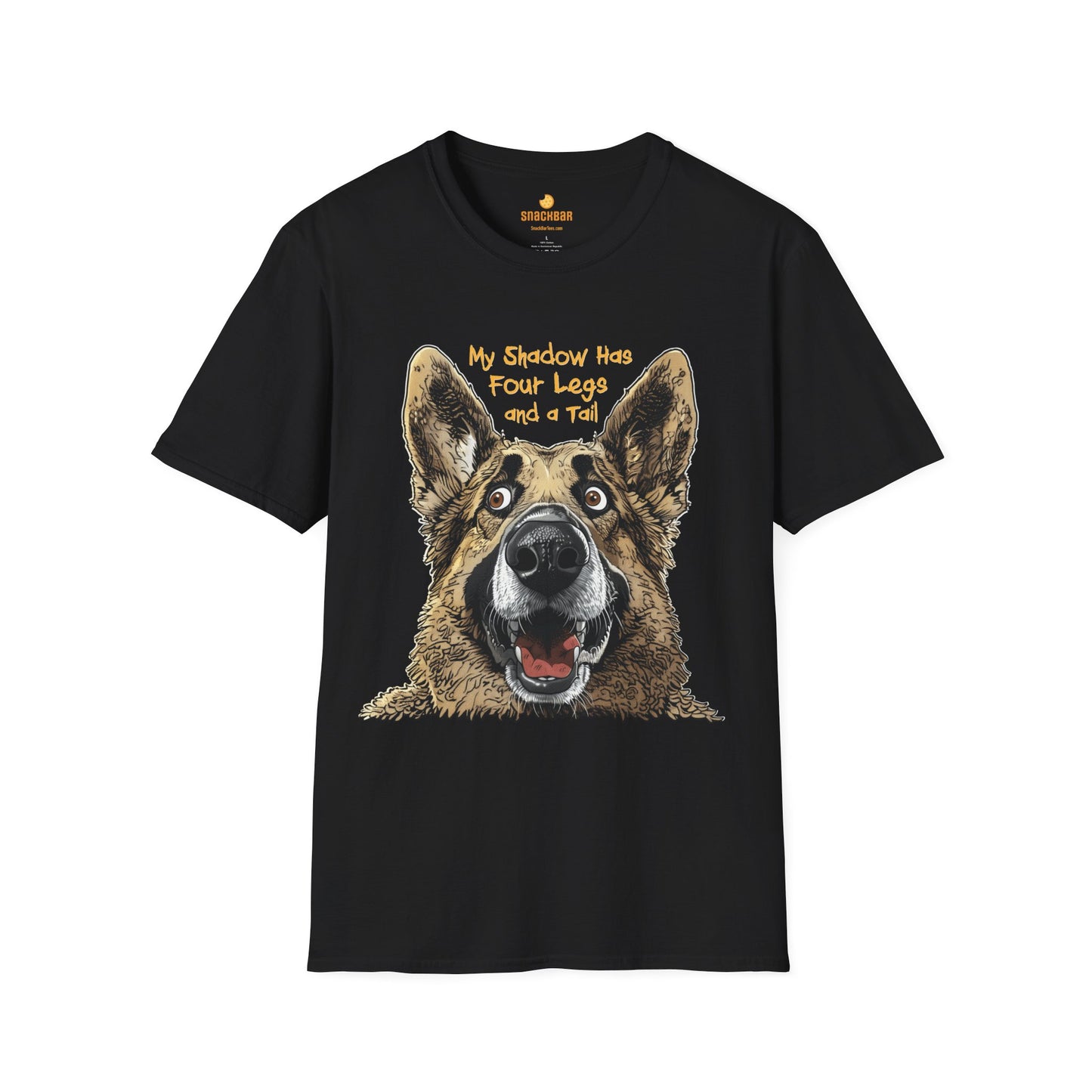 "My Shadow" German Shepherd T-Shirt