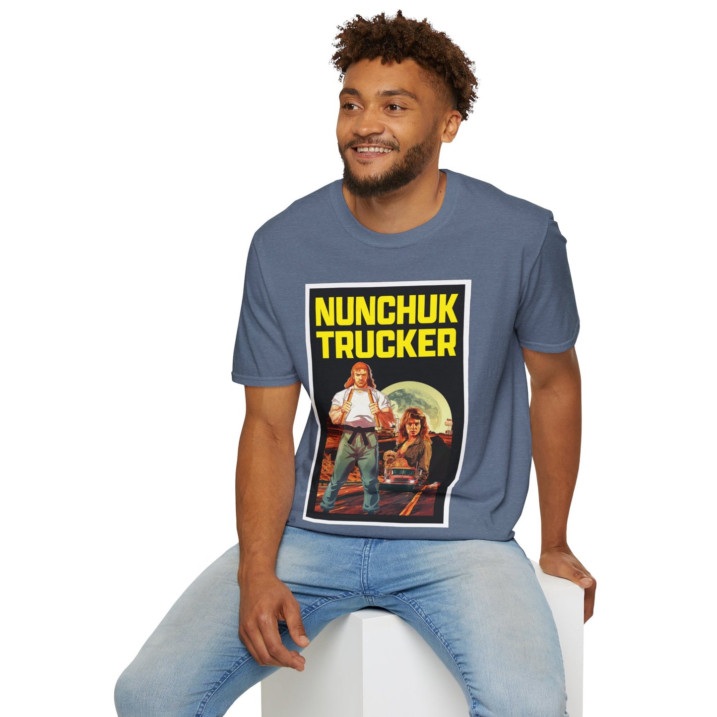 Nunchuck Trucker T-Shirt