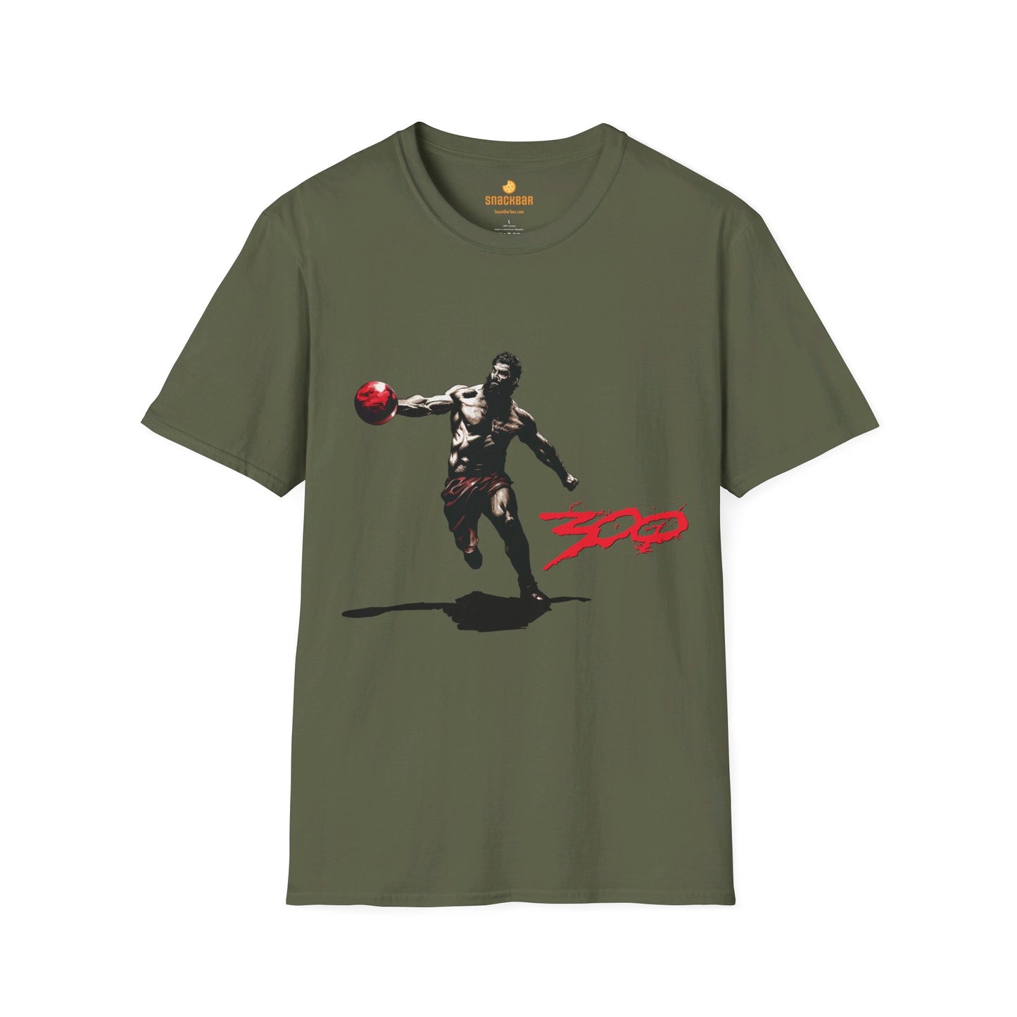 300 Parody Spartan Bowler T-Shirt