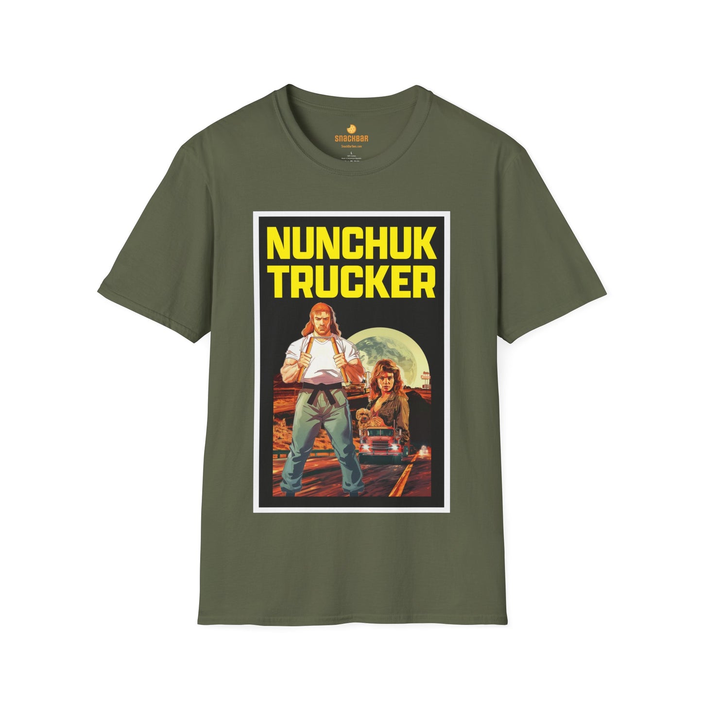 Nunchuck Trucker T-Shirt