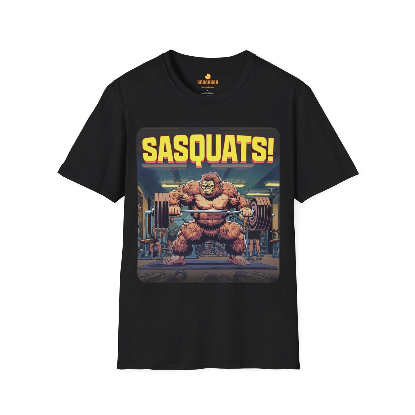 Sasquats Weightlifting Sasquatch T-Shirt