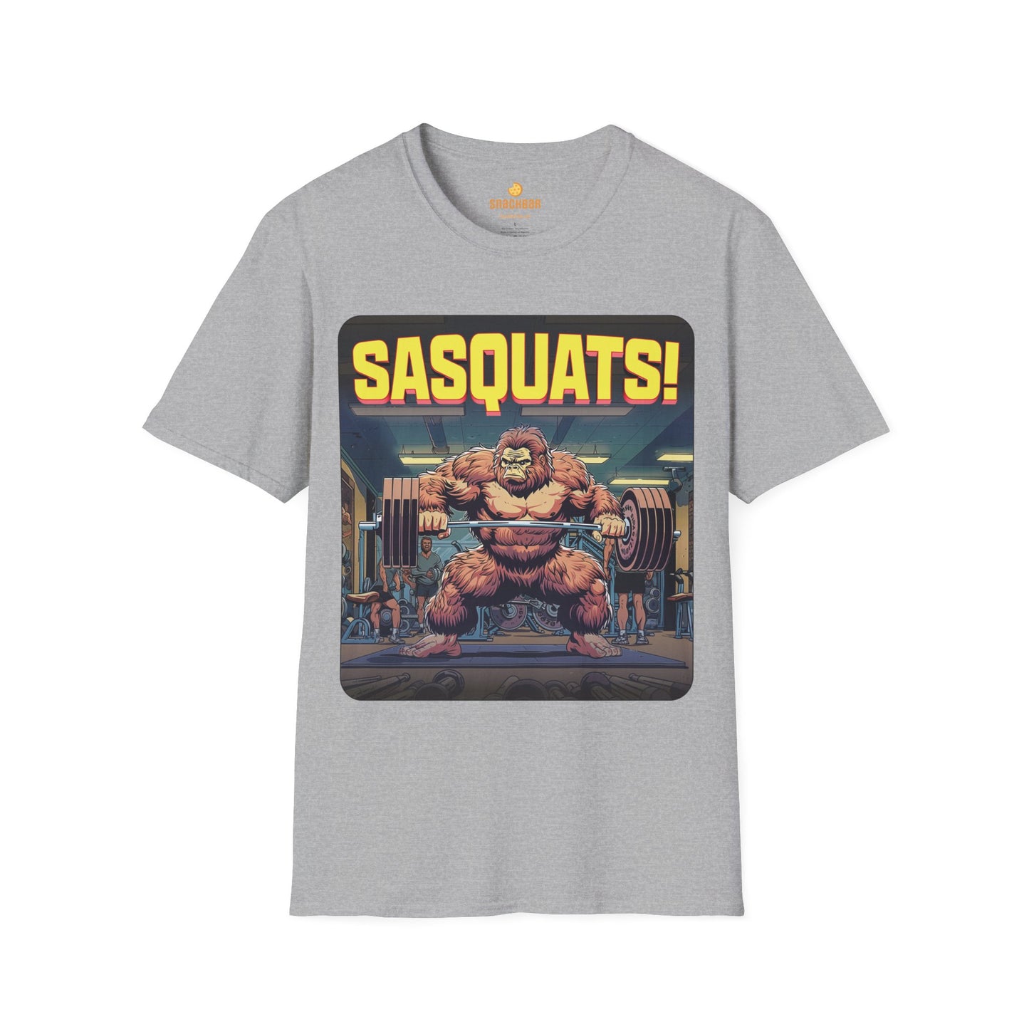 Sasquats Weightlifting Sasquatch T-Shirt