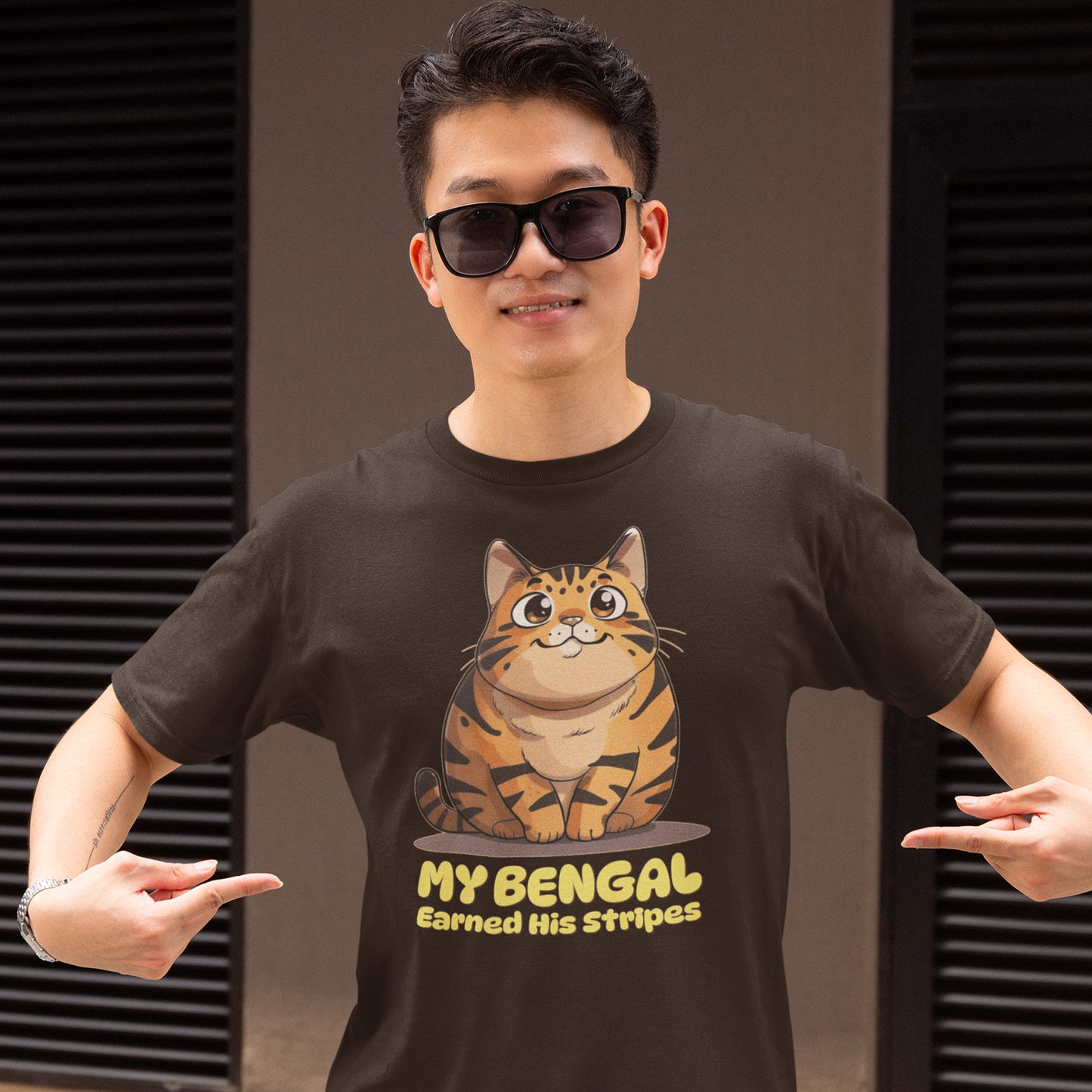 My Bengal Earned His Stripes T-Shirt